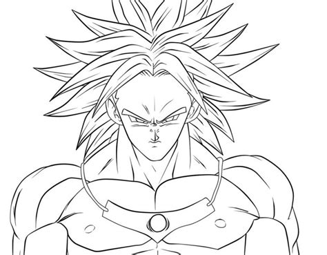 Free Broly Coloring Pages, Download Free Broly Coloring Pages png ...