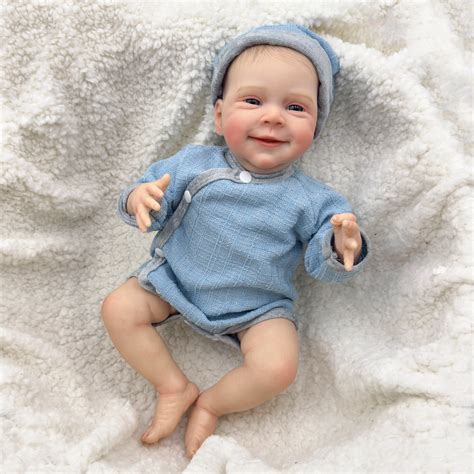 Npk Inch Sebastian Newborn Soft Body Baby Doll Already Painted