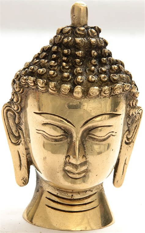 Mathura Buddha Head Exotic India Art