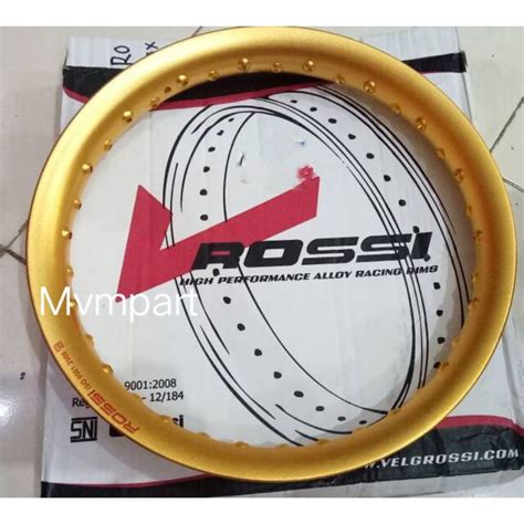 Jual Velg Rossi Ub Uk 140 160 185 215 Ring 17 PERBIJI Warna HITAM