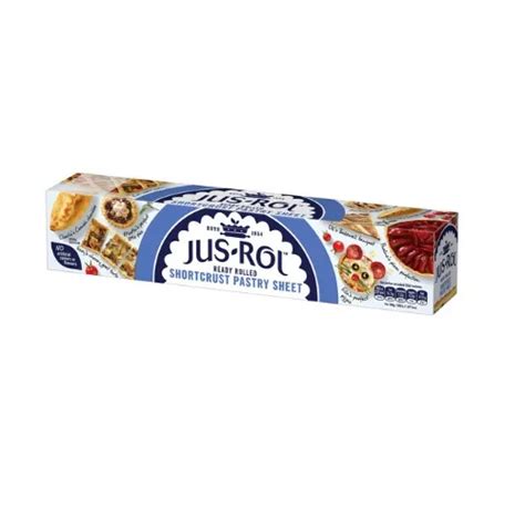 Jus Rol Shortcrust Pastry Sheets 640g Frozen Shipping จัดส่งด้วยรถแช่แข็ง Th