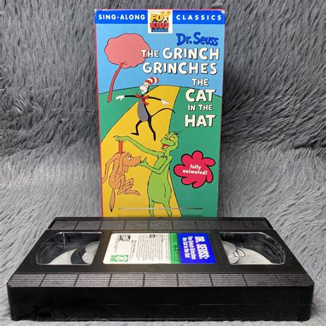 Mavin Dr Seuss The Grinch Grinches The Cat In The Hat Vhs 1982 Sing