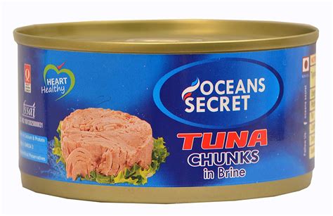 Oceans Secret Canned Tuna Chunks In Brine 180g Pack Of 2