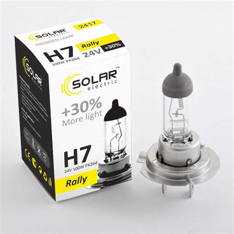 Галогеновая Лампа Solar H7 +30% 24v/100w — Купить Недорого на Bigl.ua ...