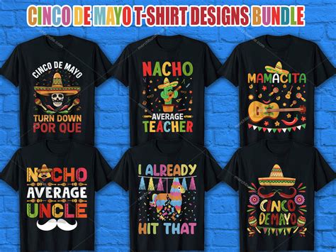 T Shirt Designer Cinco De Mayo T Shirt Design