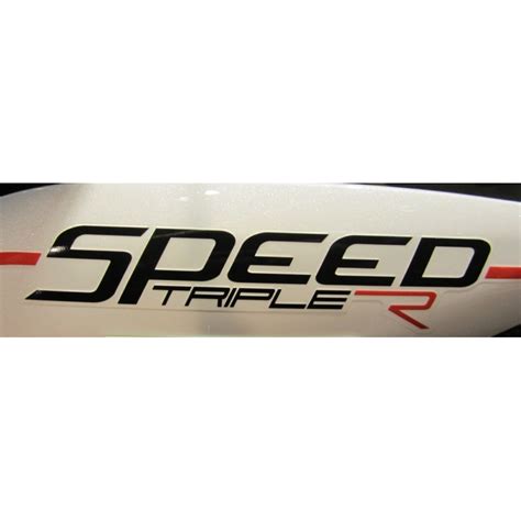 Stickers Autocollants Triumph Speed Triple R