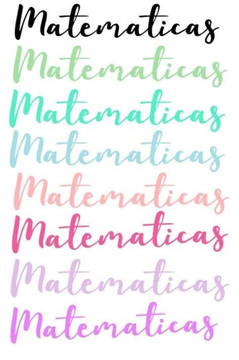 Plantillas De Letras Para Matem Ticas