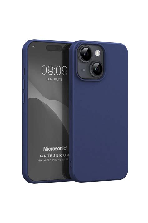 Microsonic Matte Silicone Apple Iphone Plus K L F Lacivert Fiyat