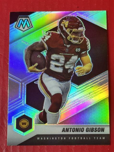 Panini Mosaic Silver Prizm Antonio Gibson For Sale Online