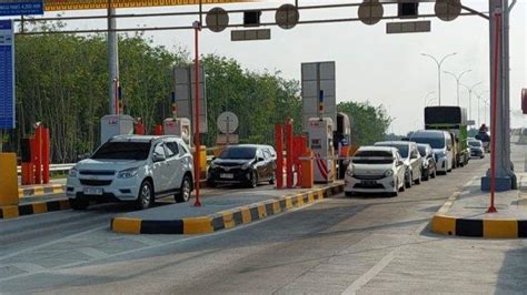 Sudah Bertarif Volume Kendaraan Di Tol Binjai Langsa Seksi Stabat