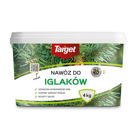 Nawóz do iglaków z mikroelementami 4 kg Target Sklep EMPIK