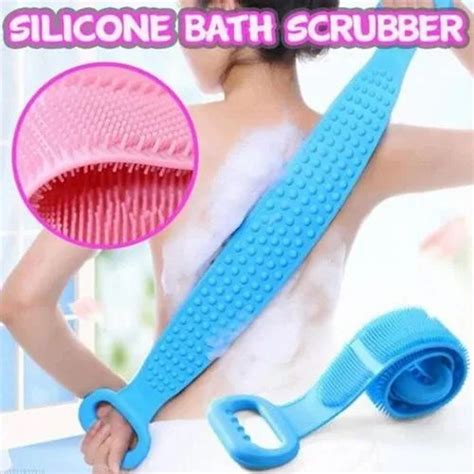 Silicone Double Sided Back Scrubber For Personal Strip Belt At Rs 31