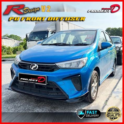 Ready Stock Perodua Bezza Facelift R Design V Pu Front