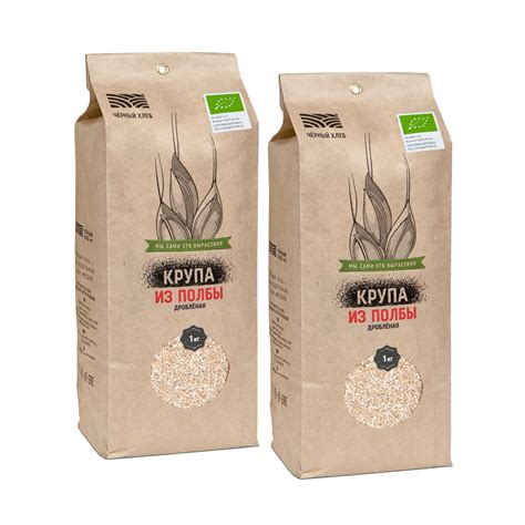 Полба Черный хлеб дроблёная 2 шт по 1 кг купить по цене 909 ₽ в ...