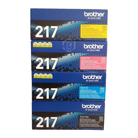 Toner Brother TN 217 Pack 4 Colores Dcp L3551cdw L3750cdw