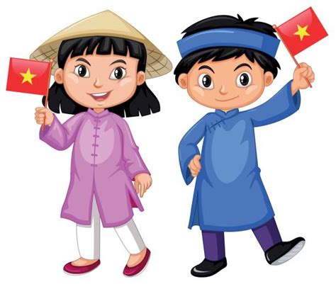 Royalty Free Vietnamese Girl Clip Art Clip Art Vector Images