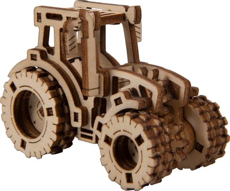 WOODEN CITY 3D Puzzle Superfast Traktor E Shop Maxmax Sk