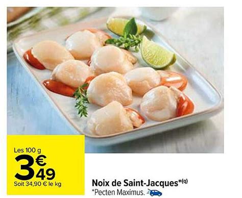 Promo Noix De Saint Jacques Chez Carrefour ICatalogue Fr