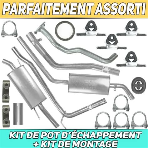 Kit De Pot D Chapp Silencieux Pour Vw Transporter T Td Ch Ssis