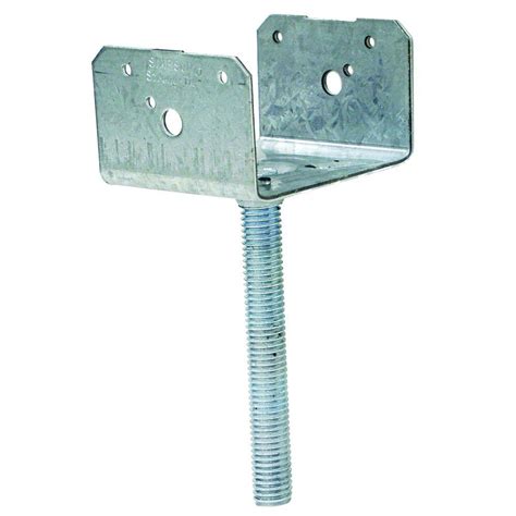 Simpson Strong Tie 4 In X 4 In 12 Gauge Elevated Post Base With