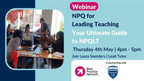 Join Best Practice Network Npq For Leading Teaching Generate