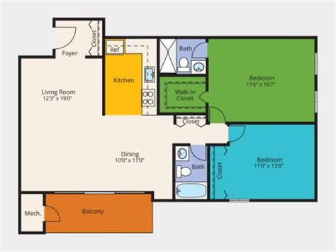 Oakcrest Towers | Floor Plans