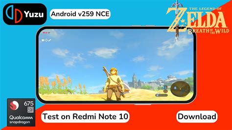 Yuzu Android Nce The Legend Of Zelda Breath Of The Wild Snapdragon