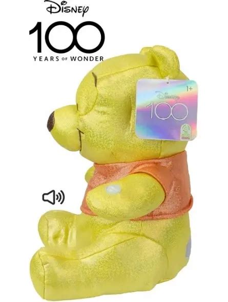 Peluche Disney Winnie The Pooh Glitter Con Suono Cm Peluche