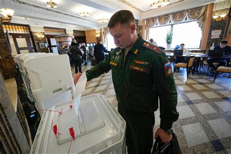 Zaubertinte Zur Wahlmanipulation Russland Vor Putins Wiederwahl