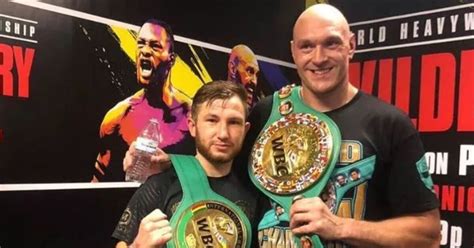 Tyson Fury S Former Trainer Fighting On Oleksandr Usyk Undercard