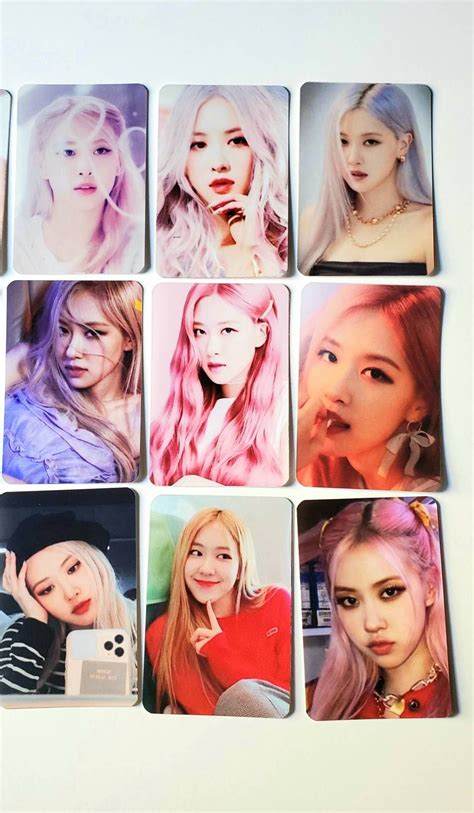 Blackpink Printable Photocards Web Blackpink Printable Photocards Set