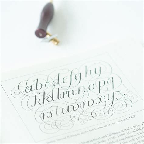 Mastering Copperplate Calligraphy Eleanor Winters Toms Studio