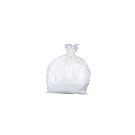 Sacs poubelle 30L blanc 25µ lien classique Paredes Paredes