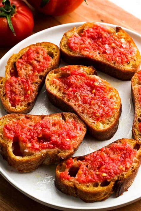 Pan Con Tomate Recipe Whisper Of Yum