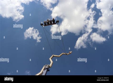 Prater Tower at Prater amusement park Vienna Stock Photo - Alamy