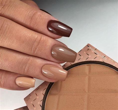 14 Different Shades Of Brown Nails Ideas To Look Stunning