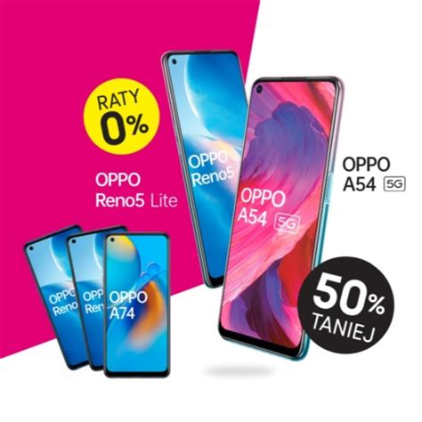 Mega Tydzie W T Mobile Kup Smartfon Oppo A Drugi Dostaniesz Za P