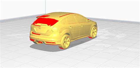 Archivo Stl 2012 Ford Focus St 🚙・plan Para Descargar Y Imprimir En 3d・cults