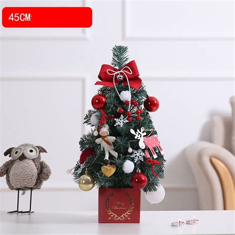 Cây Thông Noel Mini Cây Thông Noel để Bàn Merry Christmas Kèm Phụ