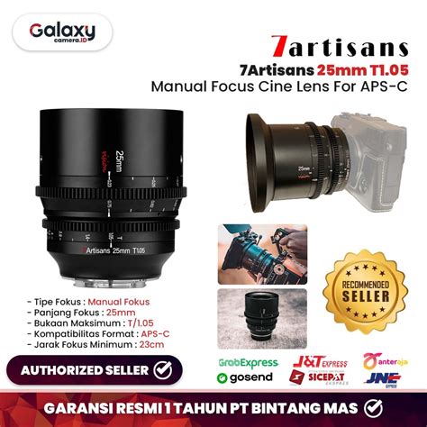 Jual Artisans Mm T Cine Lens For Aps C Mirrorless Cameras