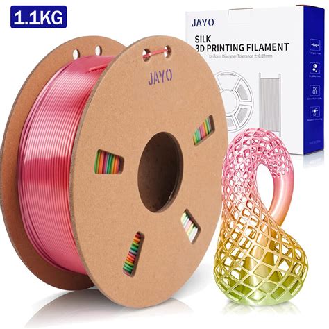 Jayo Kg Pla Meta Silk Pla Petg Tpu Abs D Printer Filament Mm