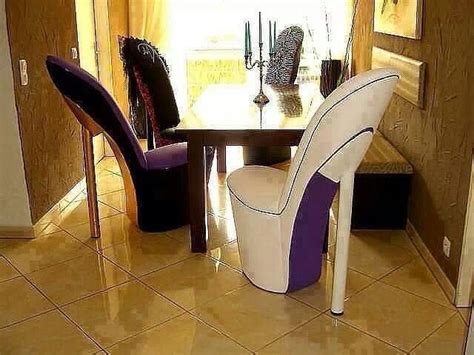 High Heel Chairs Dining Room Shoe Chair Dining Room Chairs Home Decor