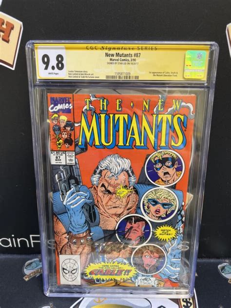 Period Comics On Twitter New Mutants St Appearance Cable Cgc