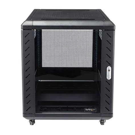 Startech 12U 29in Knock Down Server Rack Cabinet 검정 Techinn