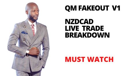 Quasimodo Fakeout V Nzdcad Live Trade Breakdown Zambian Best Forex