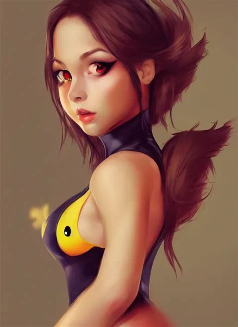 Sexy Pikachu Drawing