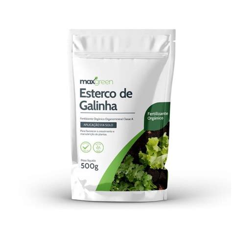 Adubo Fertilizante Org Nico Natural Esterco De Galinha G Forth