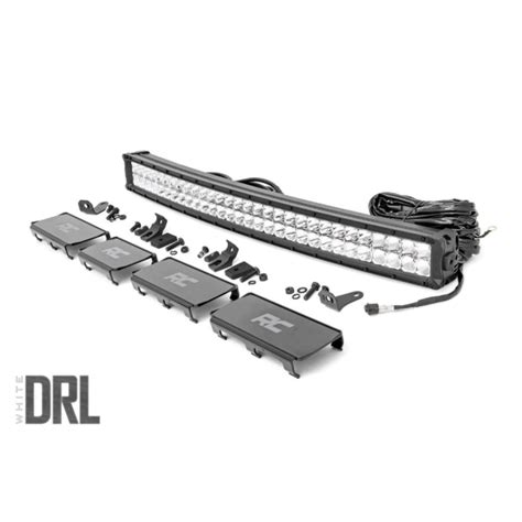 Rough Country Chrome Series Cree Curved Led Light Bar