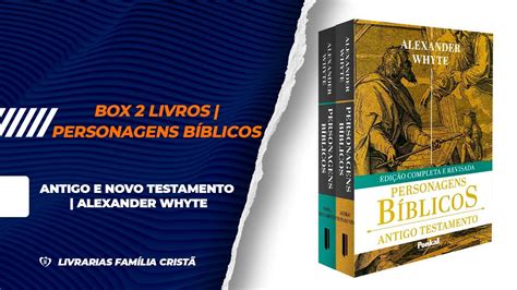 Box Livros Personagens B Blicos Antigo E Novo Testamento