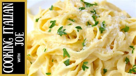 How To Make The Worlds Best Fettuccine Alfredo Cooking Italian With Joe